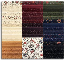 Load image into Gallery viewer, Moda - Prairie Dreams by Kansas Troubles Quilters, Tan flowers
