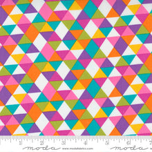 Load image into Gallery viewer, Moda - Petal Power by Me &amp; my Sister designs, Rainbow triangles
