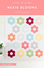 Load image into Gallery viewer, Hexie Blooms Quilt Pattern - Cotton and Joy
