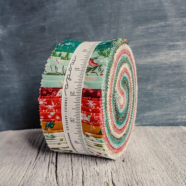 Moda -  Cheer and Merriment by Fancy That Design House, Jelly Roll precut