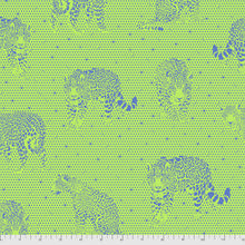 Load image into Gallery viewer, Tula Pink -  Daydreamer, Lil Jaguars Kiwi
