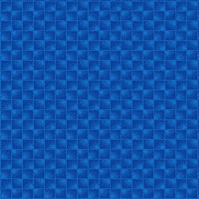Stof - Quilters Coordinates in Blue, 1/2 yard