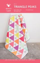 Load image into Gallery viewer, Triangle Peaks Quilt Pattern - Quilty Love
