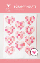 Load image into Gallery viewer, Scrappy Hearts Quilt Pattern - Quilty Love
