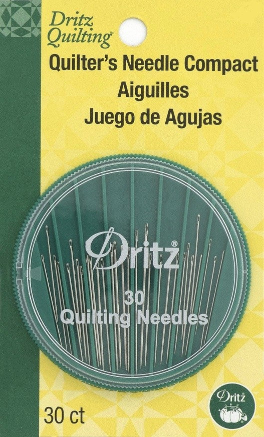 Quilter's Needle Compact, 30 Assorted Sizes Needles