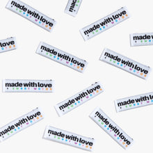 Load image into Gallery viewer, Kylie and the Machine Labels - Made with love and swear words
