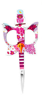 Bohin Embroidery Owl Scissors - Pink