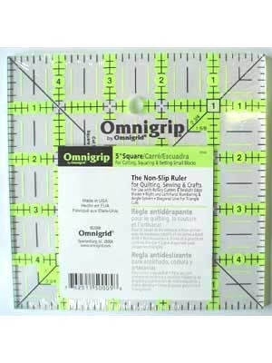 Omnigrip 5' 'x 5'' Non-Slip Square Ruler