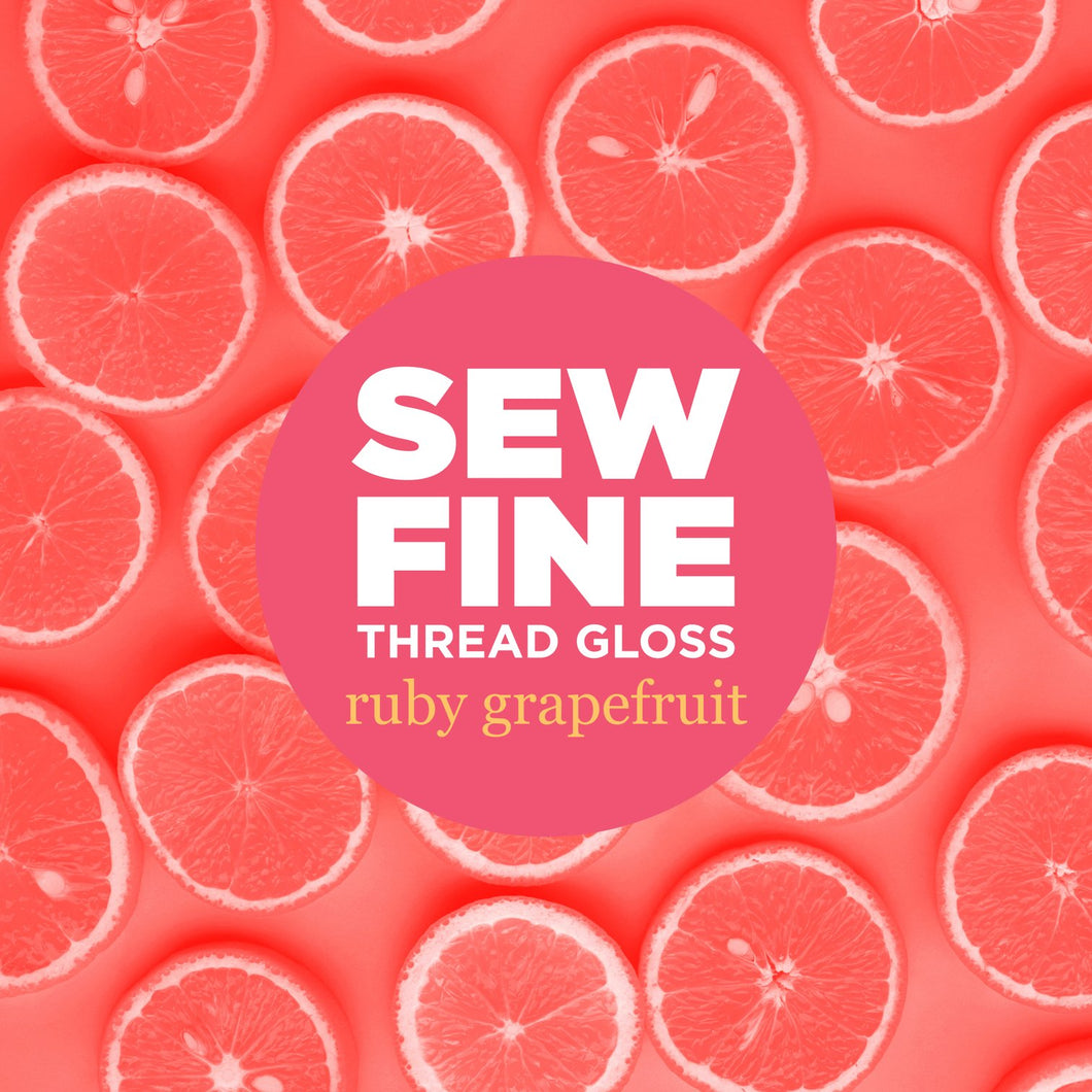 Sew Fine Thread Gloss - Ruby Grapefruit